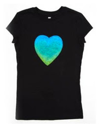 Glitter Heart Shirt Tutorial
