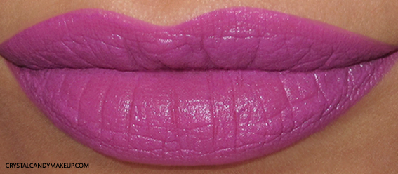 Urban Decay Matte Revolution Liptick Bittersweet Swatch