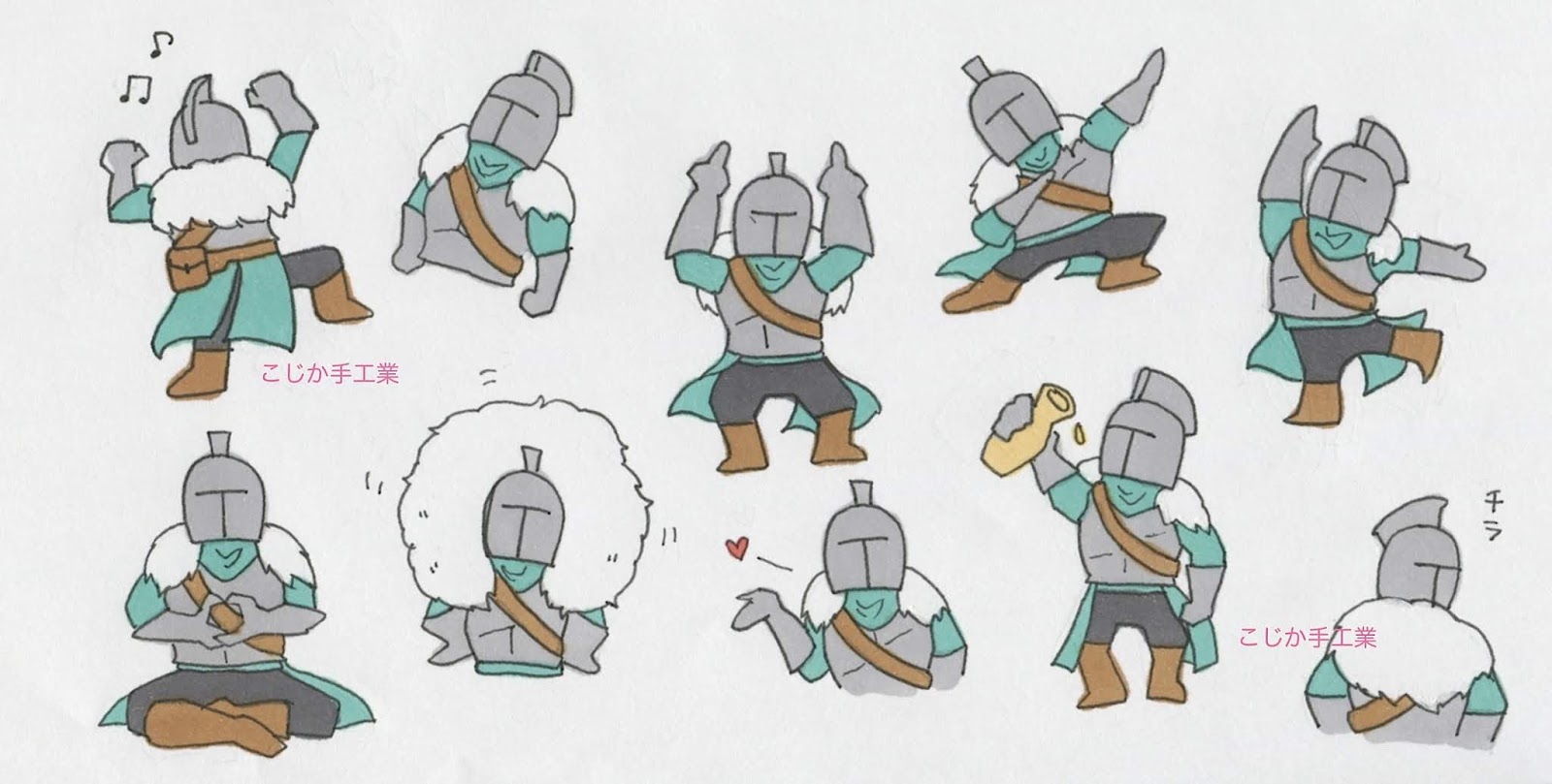 イラストまとめ ダークソウルシリーズ