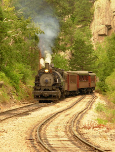 old steam train