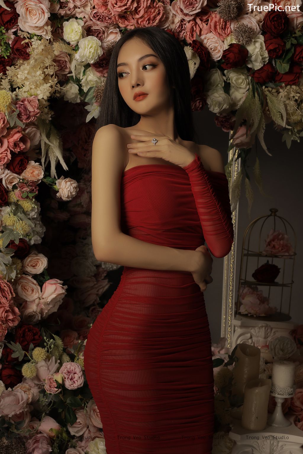 Image Vietnamese Model - Beautiful Girl and Flowers - TruePic.net - Picture-4