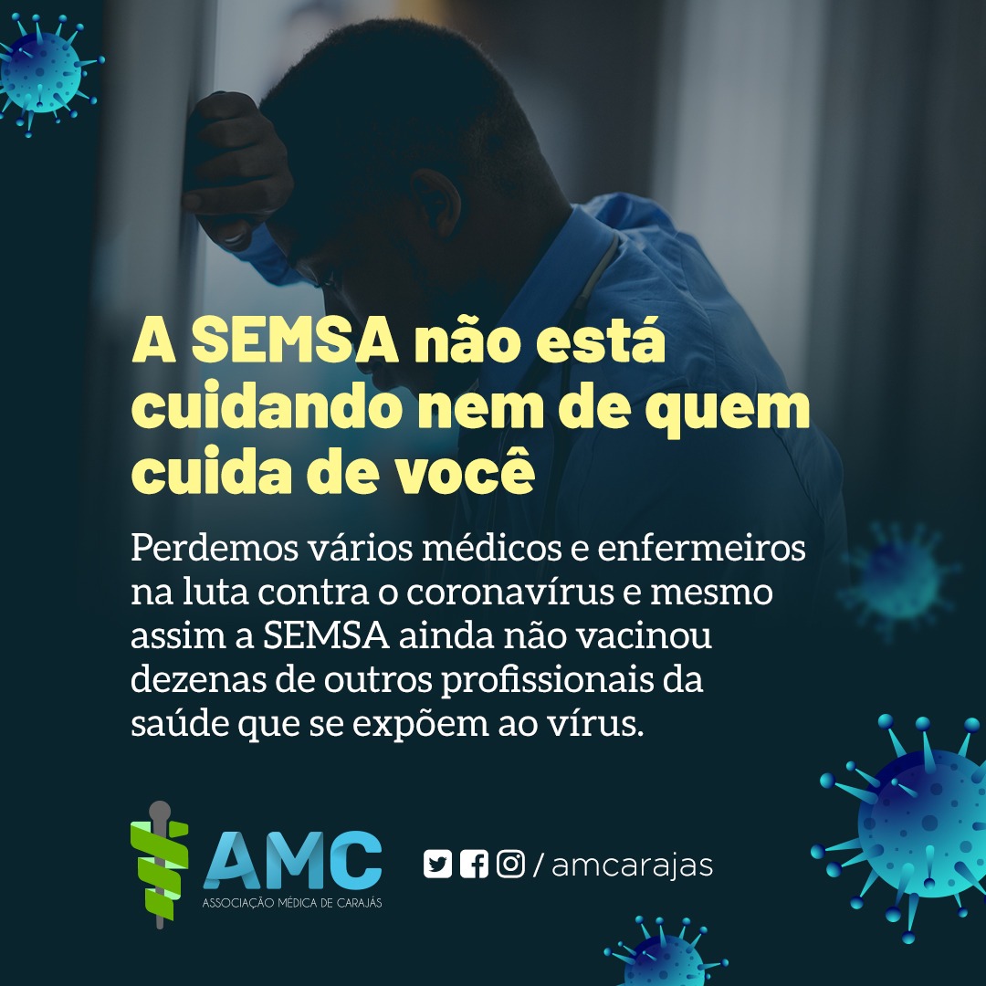 Denúncia: muitos profissionais de saúde ainda não foram vacinados em Parauapebas. Denúncia: muitos profissionais de saúde ainda não foram vacinados em Parauapebas.