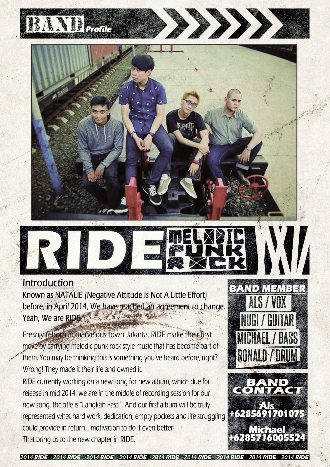 RIDE band profile