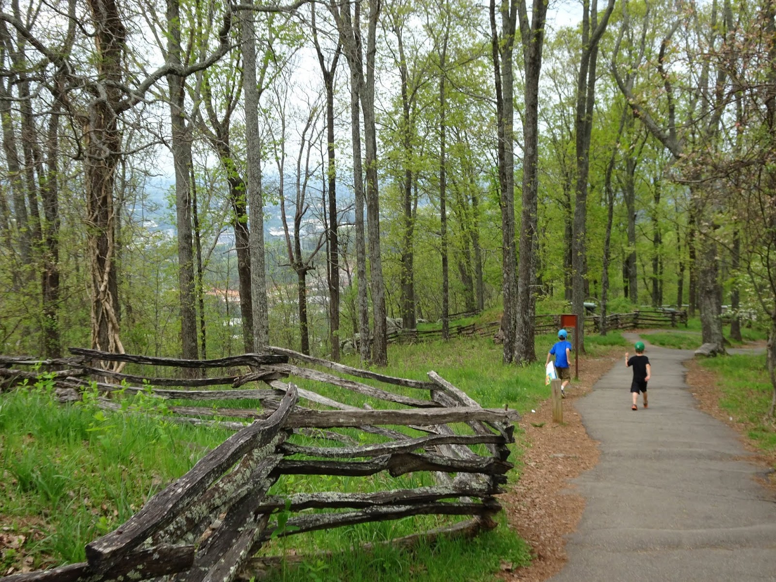 Kennesaw Mountain Hiking Trails Femme Au Foyer: The Ascent Of Kennesaw Mountain