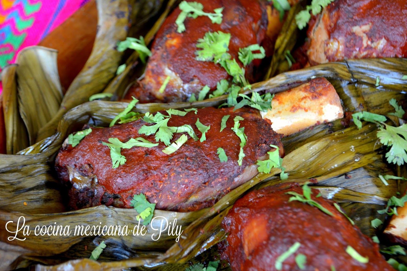 Chamorros de cerdo adobados ¡Riquísimos! | La Cocina Mexicana de Pily