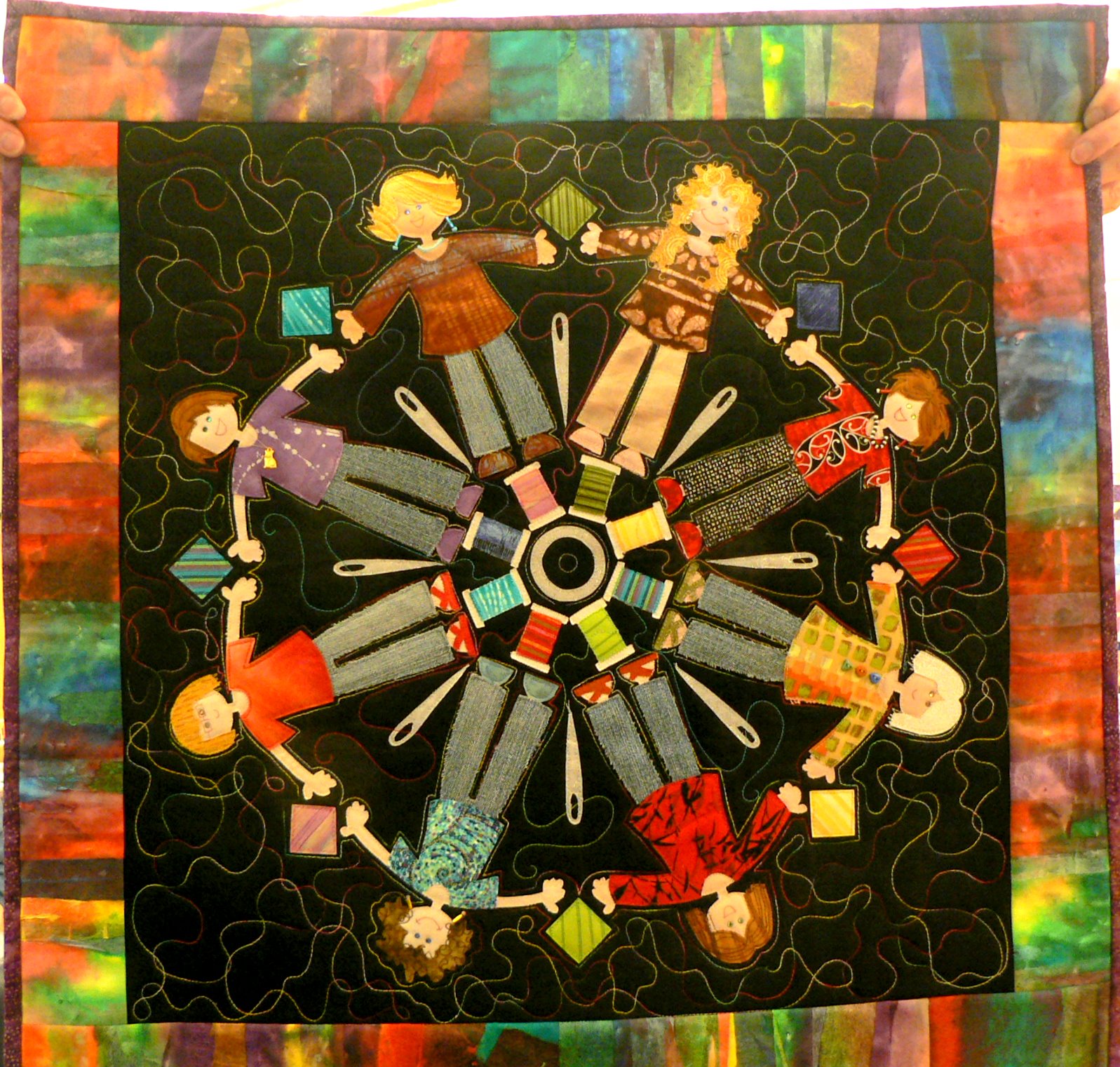 APPLIQUE ON THE GO Clamshell Quilt Guild Night with Karen Eckmeier