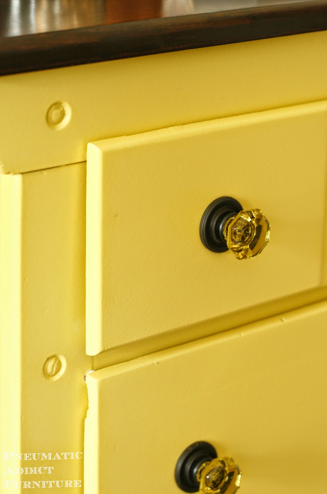 Vintage Yellow Dresser Pneumatic Addict