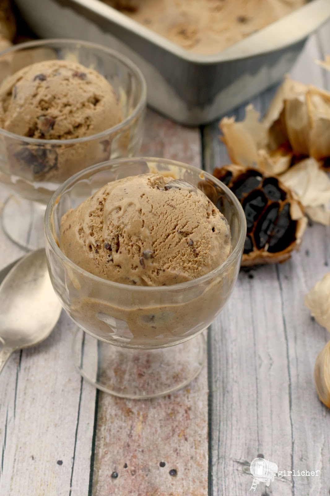 Black Garlic Chocolate Chunk Ice Cream NationalGarlicDay All Roads