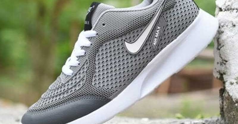 sepatu air jordan abu abu