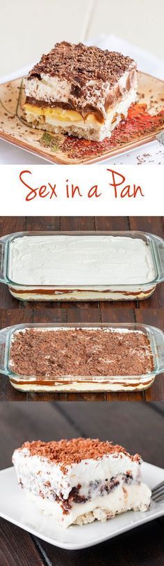 “Sex In A Pan” Recipe #desserts “Sex In A Pan” Recipe #desserts