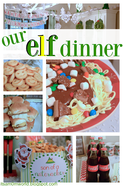 It's A Mom's World: Our Buddy the Elf Themed Dinner