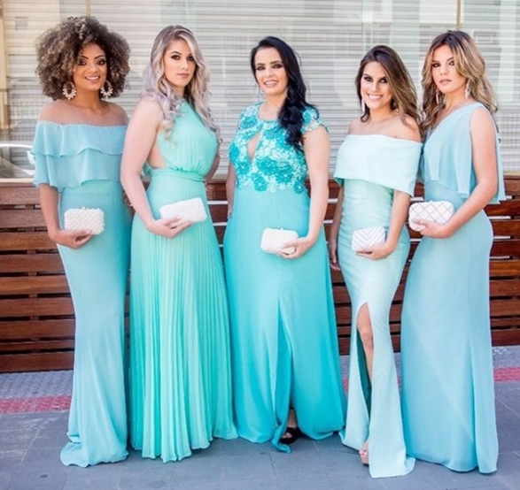 VESTIDO DE FESTA TIFFANY 2020: MODELOS, TENDÊNCIAS E FOTOS | Madrinhas de Casamento