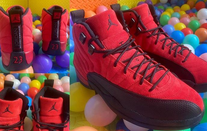 retro 12 red and black december 2020