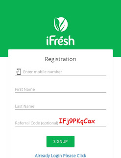 iFresh Referral Code,iFresh Referral Code for new users,iFresh coupon Code,iFresh Promo Code,iFresh Signup Code,iFresh Refer a friend,iFresh Refer and Earn,how to refer iFresh app