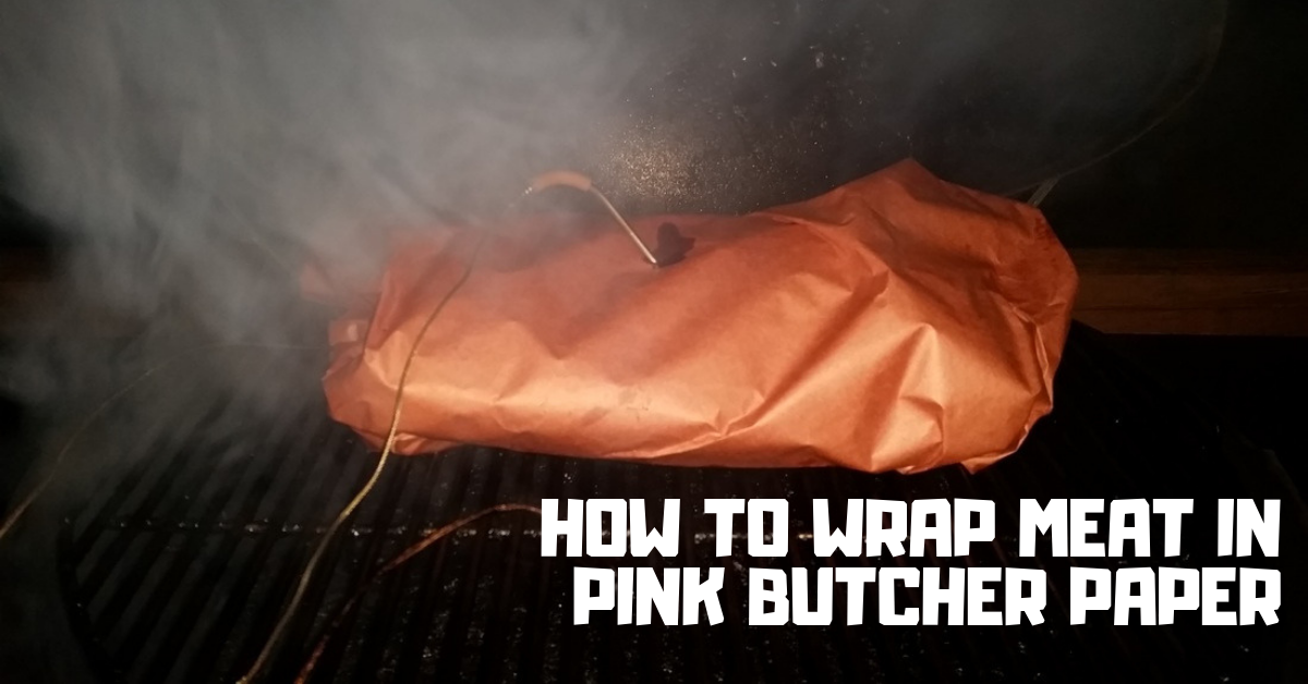 how to wrap a brisket in butcher paper