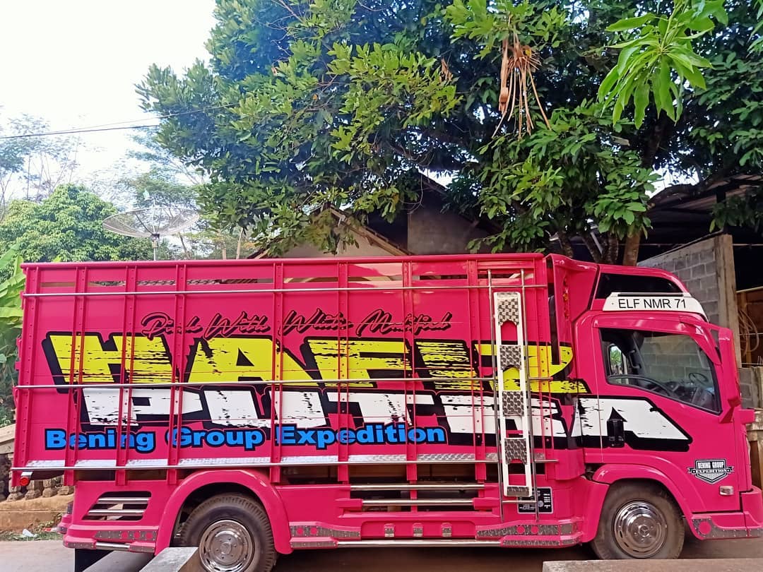 Baru Bak Truk Warna Orange