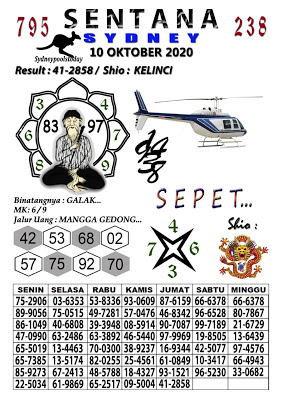 Prediksi Syair Sydney 10 Oktober 2020 Pangkalantoto