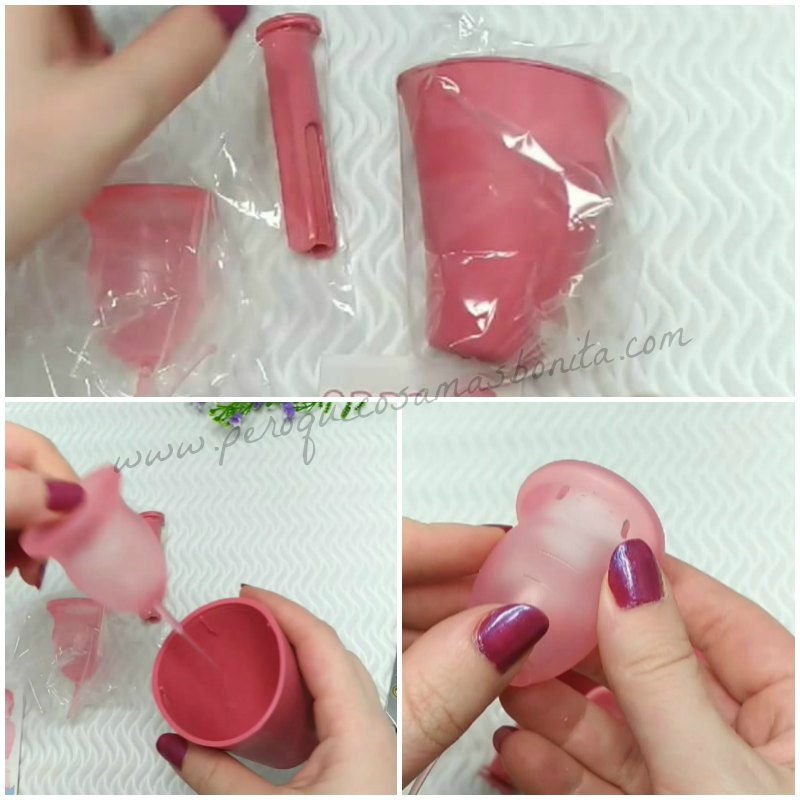 digestión Bajar Mimar Copa Menstrual con aplicador Enna Cycle - ¡Pero qué cosa más bonita!