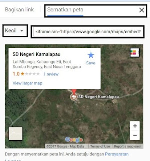 cara memasang alamat di google map