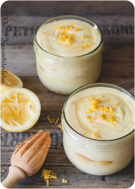 Limoncello-Tiramisù mit Lemon Curd