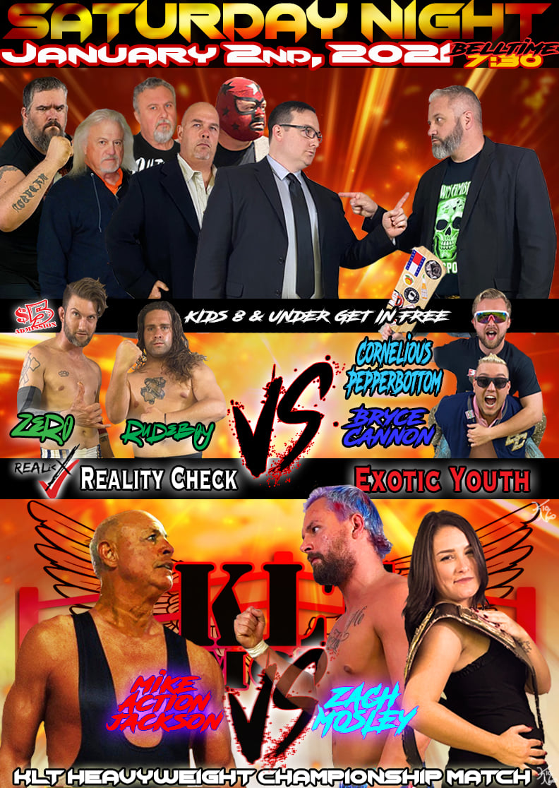 KLT Promotions in Rome on January 2 Wrestling History