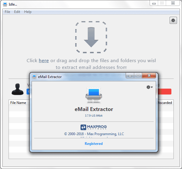Screenshot Maxprog eMail Extractor 3.7.9 Full Version Screenshot Maxprog eMail Extractor 3.7.9 Full Version