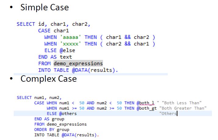 Mijlpaal Assortiment Poging SAP ABAP SELECT STATEMENT