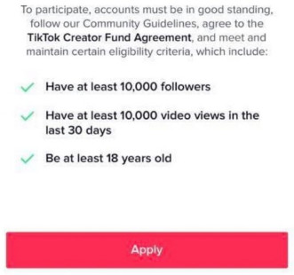 Conditions for activating Tik Tok profit: Conditions for activating Tik Tok profit: