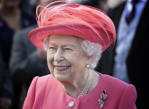 Queen Elizabeth II, Princess Anne, Prince Andrew and Prince Edward attended the Garden Party in Edinburgh