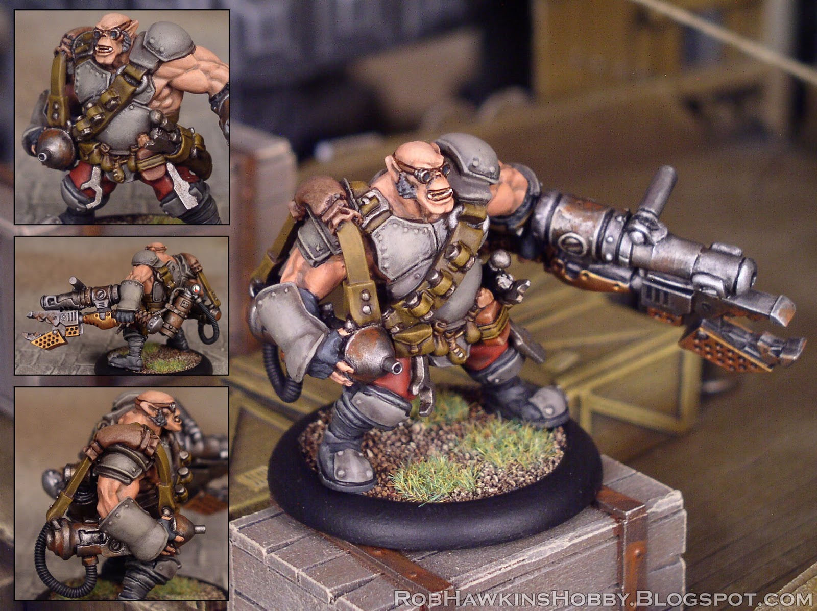 Rob Hawkins Hobby Iron Kingdoms RPG Conversions (Ogrun)