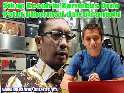 Sikap Kesatria Barnabas Orno Patut Dihormati dan Dicontohi 1 Edla Orno