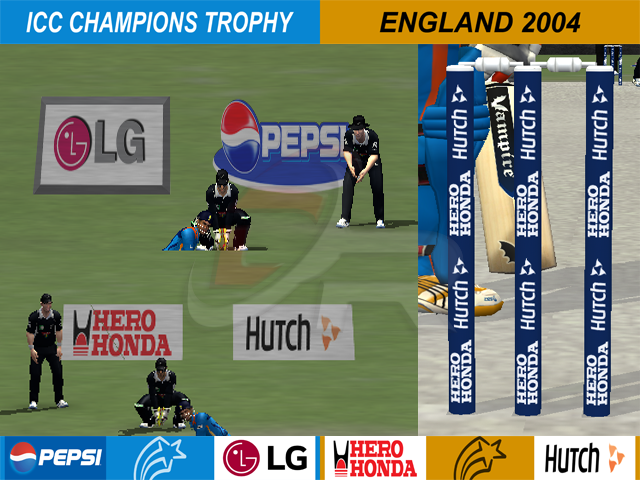 ICC Champions Trophy 2004 England Graphic Set for EA Sports Cricket 07