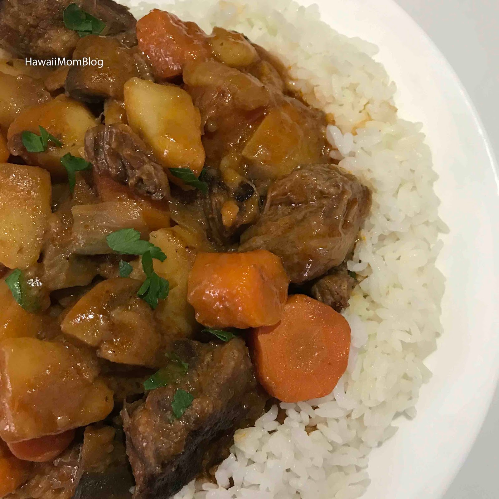 Hawaii Mom Blog Instant Pot Beef Stew