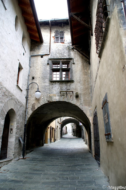 Le belle vie del centro di Bard