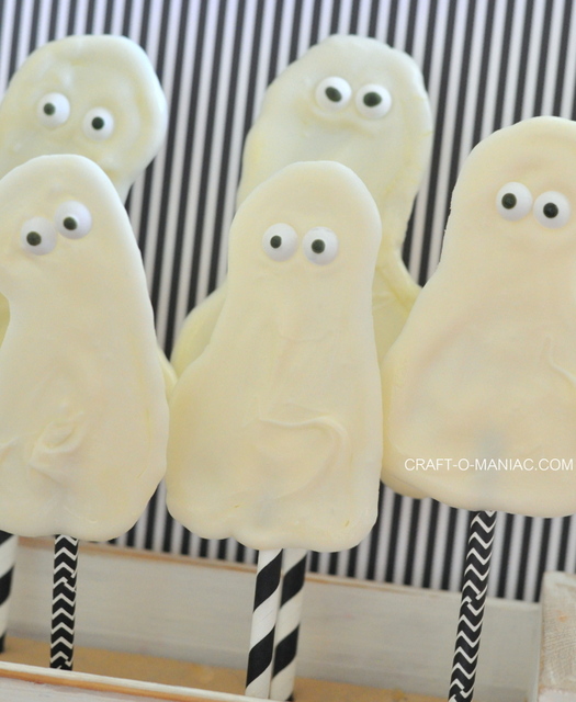 chocolate ghost suckers