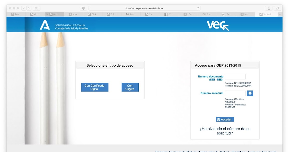 OposicioneSAS QU ES LA V E C 
