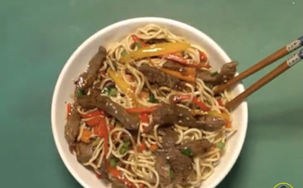 Kutu Mutfak Etli Sebzeli Noodle Tarifi