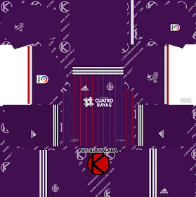 Real Valladolid 2019/2020 Kit - Dream League Soccer Kits