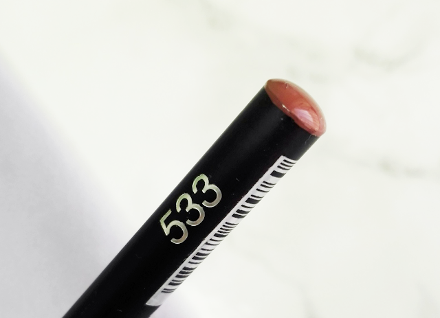Kiko Smart Fusion Lip Pencil 533 Light Rosy Brown - Lana Talks