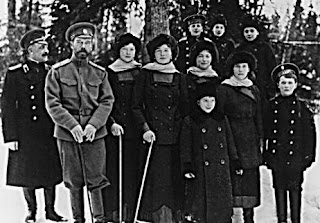 La familia del último zar ruso