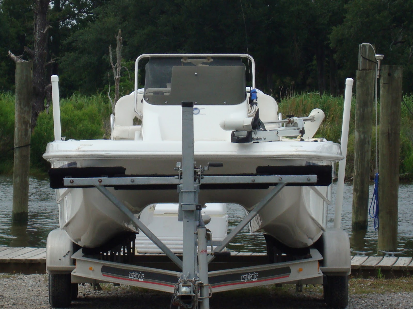 Boat Mounted with Jack Plates