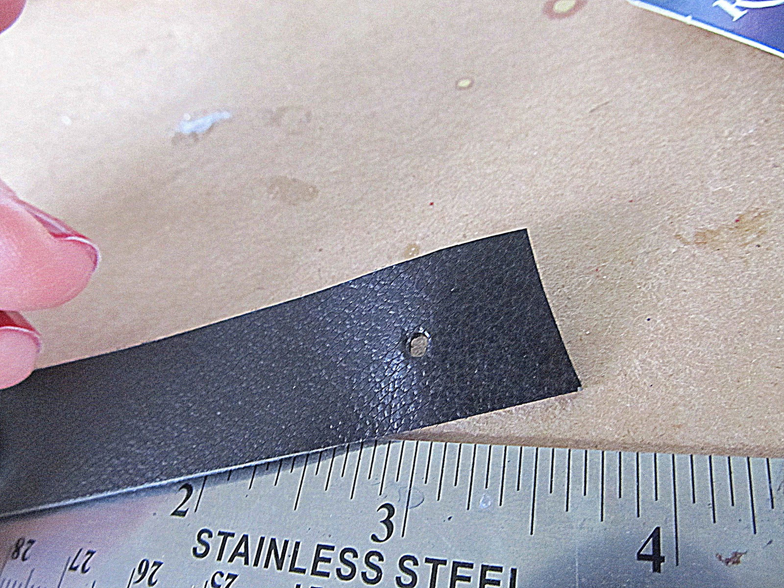 WobiSobi Rhinestone Cross Leather Bracelet, DIY