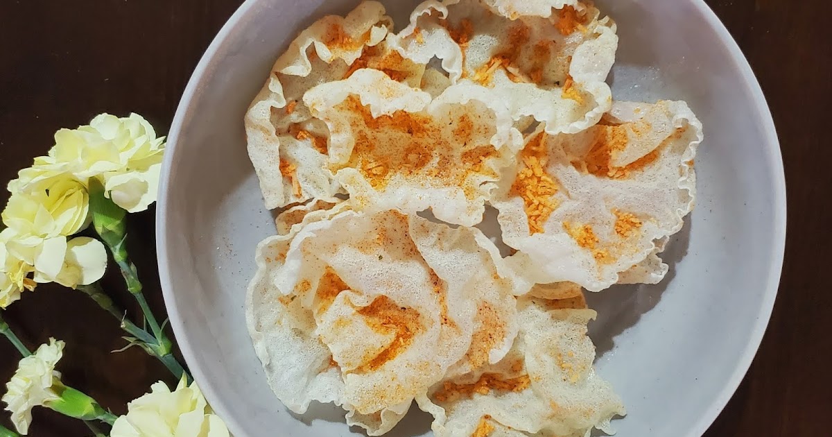 Sailaja Kitchen...A site for all food lovers! Cheesy Rice Paper Crisps