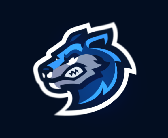 Mẫu logo hình con chó - Hình 1