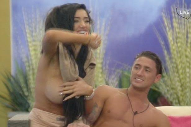 Big Brother's Chloe Khan, who is also a Playboy model stripped off, da...