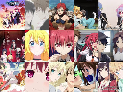 Favourite 10 (ten) - 15 (fifteen) Best Harem Anime Series