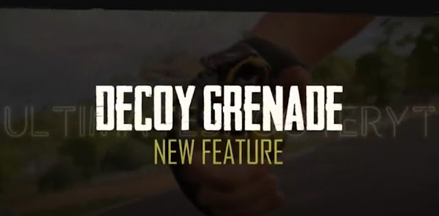 Decoy granade pubg mobile season 18