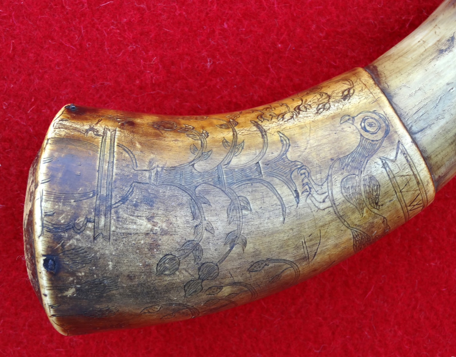 Contemporary Makers Antique Powder Horn