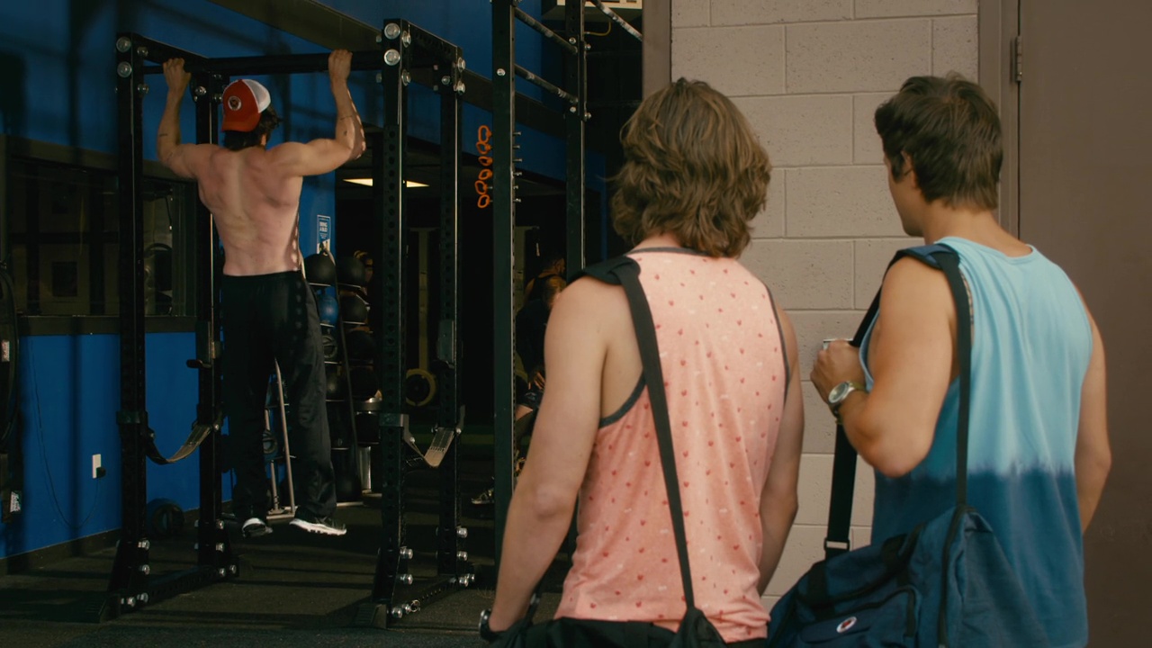 Jared Keeso and Tyler Johnston shirtless in Letterkenny 6-02 "What Cou...