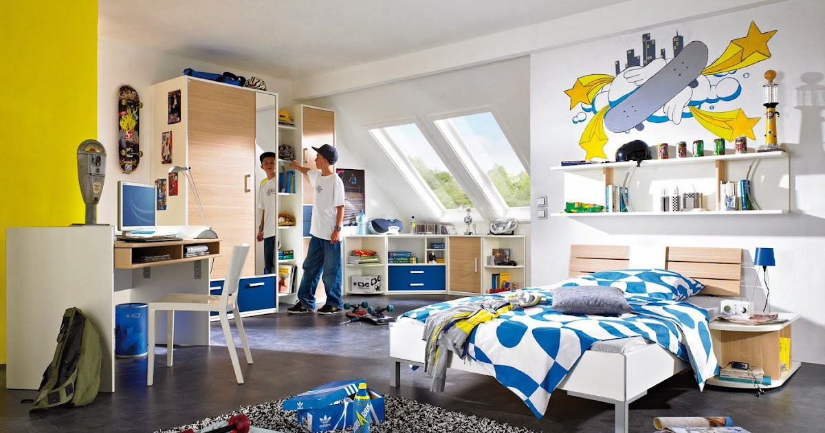 Dormitorios tema skate - Ideas para decorar dormitorios